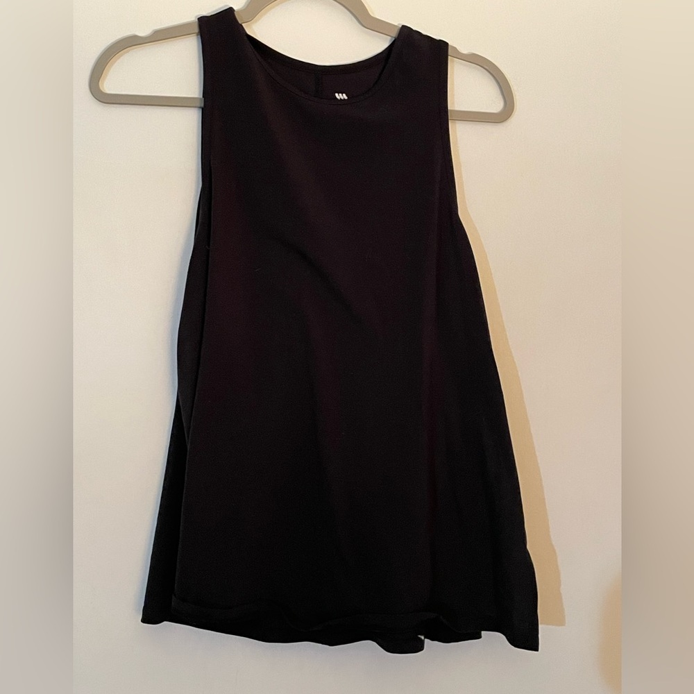 Women’s black tank top